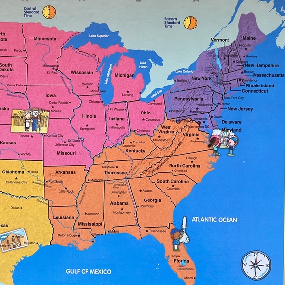 Like New - University Games Brain Quest Know The States Game - Picture 7 of 9